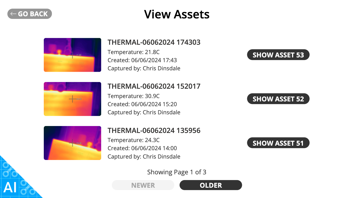 View Assets Example